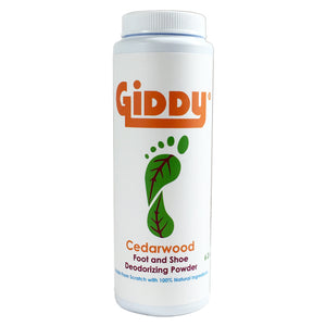 GIDDY Cedarwood Natural Foot Deodorizer - Giddy - All Natural Skin Care