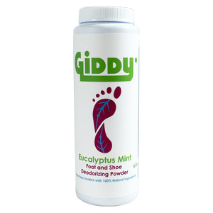 GIDDY Eucalyptus Mint Natural Foot Deodorizer - Giddy - All Natural Skin Care