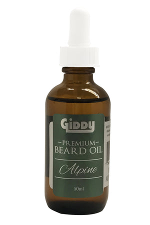 Alpine Premium Beard Oil - Giddy - All Natural Skin Care