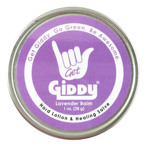 GIDDY Lavender Hard Lotion, Balm & Salve - Giddy - All Natural Skin Care